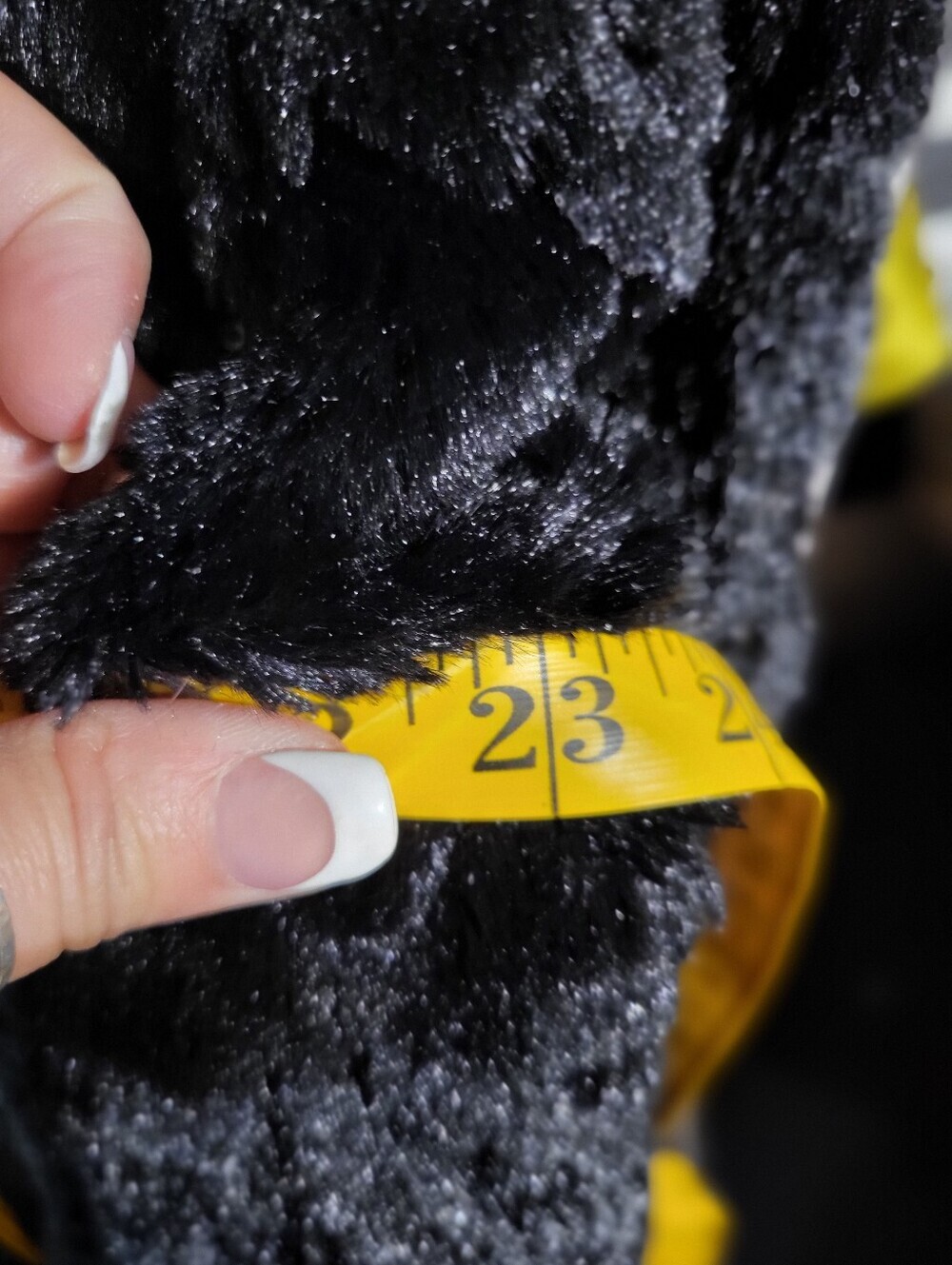 BETSEY JOHNSON VEGAN FUR JACKET SZ XL - Picture 5 of 5
